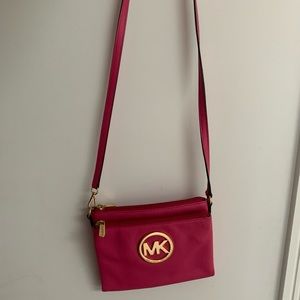 Pink Michael Kors purse